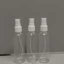 4 Pack 3.4 Oz (100ml) Small Spray Bottles, TSA Approved Travel Bottles for Toiletries with Labels - Fine Mist, Refillable, Reusable, Leak Proof