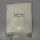 Chyhomenyc Light Filtering Curtains 84 Inch Length 2 Panels, Faux Linen Textured Soft Airy Privacy Yellowish Farmhouse Curtain Drapes for Living Room Bedroom, Each 40Wx84L Inches, Creamprev. Ivory