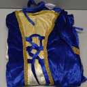 Spooktacular Creations Renaissance Costume Women, Velvet Medieval Dress for Women, Irish Renaissance Dress for Halloween (Medium, Blue)