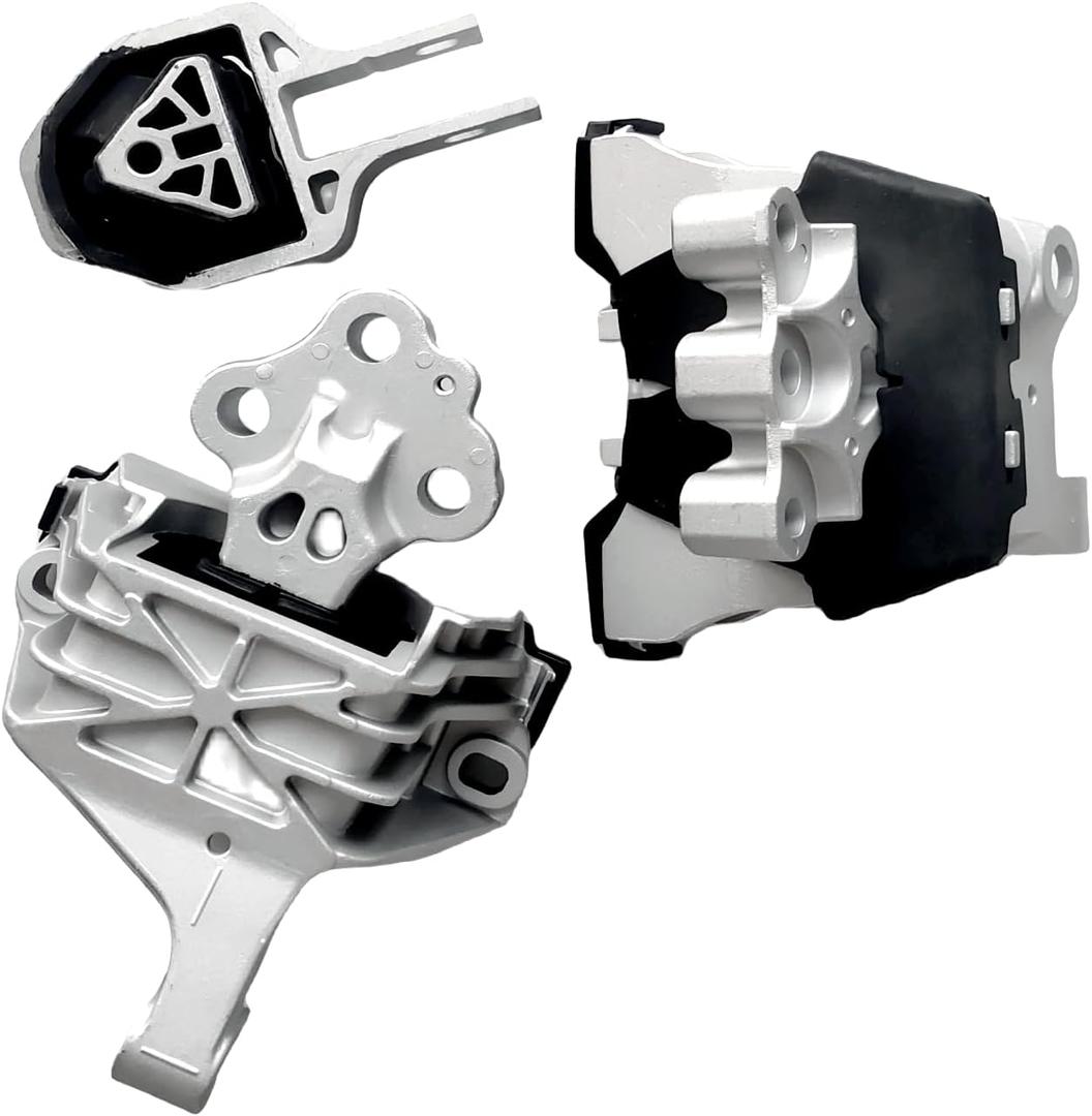 Yllhaoyuan Complete Set of 3 Motor Mounts for 2013-2016 Dart 2.0L 2.4L - Replaces A5674, A5823, A5690, 68081488AH - Fixes Engine Vibration & Shaking