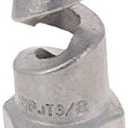 MroMax 1Pcs Spiral Cone Atomization Nozzle, 3/8BSPT 316 Stainless Steel Sprinkler for Gas Cooling, Washing, Fire Proof