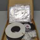 DIY Magnetic Window Insulation Kit 59"x61" Indoor Clear Film for Heat and Cold Winterizing Kit Cuttable Transparent Window Covering