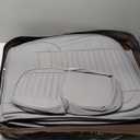 LINGVIDO Full Set Car Seat Covers, Faux Nappa Leather, Airbag Compatible and Waterproof Protectors for Sedans SUVs, Breathable Interior for Active Families, Pets, and Commuters (5 Seats, Gray)