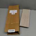 Mud Pie Large Travertine Footed Tray; 4" x 11"