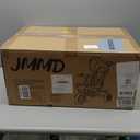 JMMD 7 in 1 Tricycle Stroller with Push Handle, Baby Trike with 360 Swivel Seat, Reclining Backrest, All-Terrain Wheels, Dual Brakes, Canopy & Storage, Gift for Kids 18 Months to 5 Years, Pink