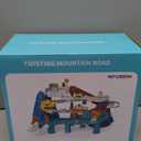 Dinosaur Race Track Playset for Boys Kids 3-5, Dinosaur Climbing Hills Car Track Play Set with 10 Mini Racer Cars, Kids Car Ramp Track Toys for 3 4 5 6 7 8 Year Old Boys Girls