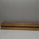 UNISHADES Cordless Bamboo Roman Shades for Windows, Blinds Size (32.5" W 64" H) Colour (Highfield Teak)