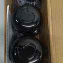 Stove Knob Safety Covers for Child (5 + 1 Pack), Upgraded Universal Size Press Gas Stove Knob Covers with Adhesive, Heat-Resistant Childproof Oven Locks for Kids and Pets (Black)