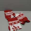 JOYIN 18 Christmas Stockings 3 Packs, Large Size Rustic Cable Knit Xmas Stocking in Red & Green, for Family Holiday Season Decorations, Red Basic