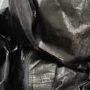 Extra Large Moving Bags with Zippers & Carrying Handles, Heavy-Duty Storage Tote for Space Saving Moving Storage, Fold Flat, Alternative to Box and Bin - 8 Pack, Black