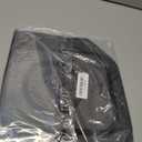 EPAuto Waterproof Car Trash Can with Lid and Storage Pockets, 2.5 Gallon Leakproof, Dark Gray