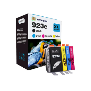 923XL 923e Ink Cartridges for HP Printers 8120e 8130e Series Replacement for HP 923e 923 923XL Ink Cartridges, Compatible for OfficeJet Pro 8125e 8135e 8138e 8139e 8135 8139 8130 e |4 Pack