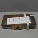 BAYKA Floating Shelves Bathroom for Wall  Shelf Over Toilet Farmhouse Rustic Wood for Bedroom, Kitchen, or Living Room Decor Organization, Christmas Decor Shelves  Rustic Brown, Set of 3 (15.7inches)