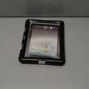 Pyle Universal iPad Waterproof Case, Marine Water Resistant IPX8 Outdoor Rugged Heavy Duty Tough Durable Shockproof Dustproof Protective Case with Screen Protector and Headphone Jack (Black)