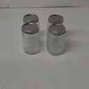 WELLIFE Mason Jars 32 oz, 4 Pack Quart Mason Jars Wide Mouth for Pickling, Canning, Fermenting and Food Storage, Microwave & Dishwasher Safe