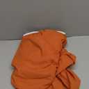 VACVELT Cot Fitted Sheet, 31 x 75 Inch Burnt Orange Cot Sheets, Ultra Soft and Breathable Microfiber Bed Cover Snug Fit for Narrow Twin/RV Bunk/Camper Bunk/Guest Beds/Trifold Mattress