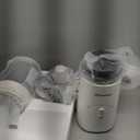 Cold Press Juicer, Zasmira Juicer Machines with Large Feeding Chute, Powerful Slow Juicer with Pulp Seperation, 99.6% Juice Purity, Easy to Clean, White