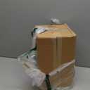 MyGift The Bell Jar Glass Cloche with Rustic Wood Base, 10 Inch Tall Clear Decorative Glass Dome Display for Plants, Curios, Keepsakes, Heirlooms