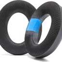 WC Freeze Momentum 4 - Cooling Gel Earpads for Sennheiser Momentum 4 Wireless & HDB 630 Headphones by Wicked Cushions - Boost Comfort, Thickness, & Sound Isolation for Epic Listening | Black