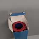 TOWWI Dual Sided Desk Pad, Large Desk Mat, Waterproof Desk Blotter Protector Mouse Pad, Leather Desk Pad Large for Keyboard and Mouse (24" x 14", Red/Blue)