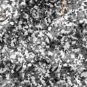 Fabbay 5.6 Kg / 12.4 lb Epoxy Flakes Floor Paint Decorative Color Chips Garage Floor Blend Coating Concrete for Garage Wall Interior and Exterior House Paint(Black, White, Gray,2-4mm)