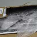 Giikin Kitchen Counter Shelf, Kitchen Countertop Organizer, 2 Tier Spice Rack for Counter, Wood Coffee Bar Organizer for Coffee Station (Brown, L)