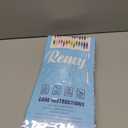 2 x Purple Hair Extensions for Braids - 26 Inch Pre Stretched Synthetic Braiding Hair, Fluffy and Full, Light Weight, Stage Party Halloween Cosplay Costume Accessories (2pc)