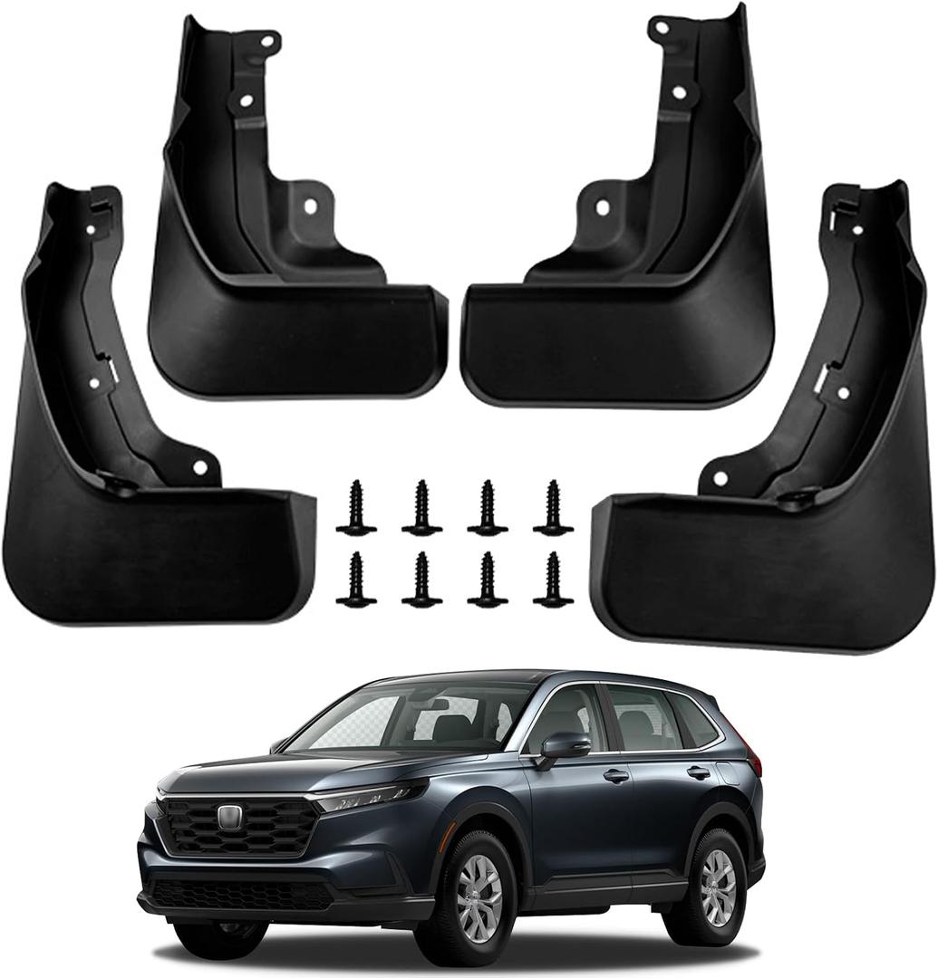 Mud Flaps for Honda CRV 2023-2026 Mud Guards Splash Guards Tire Protector Mudguard Accessories Front & Rear 4pcs Set 2024 2025