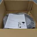 M MINGLE High Pressure Washer Hose Reel 150ft, Heavy Duty Steel Hose Reel, Manual Crank Power Washer Hose Reel with 3/8" Pressure Wash Whip Hose, Swivel Arm and Mounting Bracket, 4000 PSI