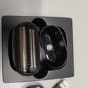 Electric Foil Shavers for Men: Mini Electric Razor for Face - IPX7 Waterproof Cordless Razor with LED Display & Fast Charge - Micro-Comb Technology & Precision Blades (Sanded Grey)