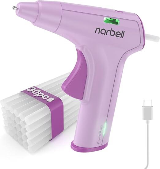 Cordless Hot Glue Kit, 12s Fast Preheating, Anti-drip Nozzle, Hot Melt Glue with 2Ah Battery, Auto Shut-Off, for School Crafts DIY Arts Project Home Repairs Party Decorations,Grey