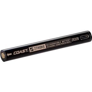 Coast ZX320 ZITHION-X Li-Ion Rechargeable Battery for The HP3R LED Flashlight, Black *Compatible with USB-C Version of HP3R ONLY*