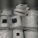 APONUO Solar Post Cap Lights 12 Pack - 4x4 5x5 6x6 Fence Post Lights, Auto On/Off, Waterproof IP64, 2-Mode (Warm/Cool White), Deck Patio Yard Solar Light for Wood & Vinyl Posts, White