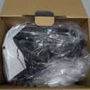 25FT LED Outdoor String Lights with 3 Color Lights, Dimmable String Lights for Outside with Remote, G40 Globe Waterproof Patio Lights with 12+1 Shatterproof Bulbs for Party Backyard BBQ House Camping (Black)