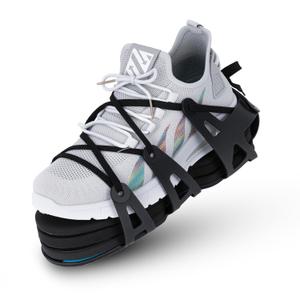 Shoe Lifts Shoe Leveler for Use with Walking Boots or Uneven Legs, Shoe Balancer with 3 Adjustable Shoes Risers for Left or Right Foot, Men & Women
