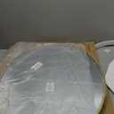 Gold Oval Mirror for Bathroom, 22x30 Inch Oval Bathroom Mirror with Brushed Metal Frame, Wall Mounted Decorative Vanity Mirror for Bathroom, Living Room, Entryway