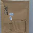 3W Ford Bronco Floor Mats & Cargo Liner & Back Seat Cover Custom Fit for 2021-2025 2026 Bronco 4 Door All Weather Custom Fit Ford Bronco Accessories (Not for Sport & Rubberized Floor)