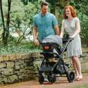 Chicco Bravo LE ClearTex Full-Size Stroller for Babies and Toddlers, UPF-Rated Canopy, GREENGUARD Gold Certified, Lightweight, One-Hand Compact Fold, Pewter/Grey