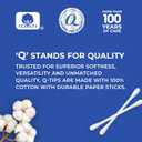 Q-tips Cotton Swabs, Original, For Home, First Aid and Beauty, 100% Cotton, 500 Count