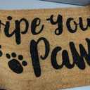 PLUS Haven Coco Coir Door Mat with Heavy Duty Backing, Wipe Your Paws Doormat, 17.5" x 30" Size, Easy to Clean Entry Mat, Beautiful Color and Sizing for Outdoor and Indoor uses, Home Dcor
