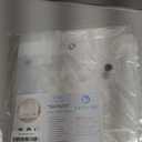 Extra-Long Shower Curtain with 84 inches Height (72x84),PEVA - Waterproof,Eco-Friendly, Non-Toxic, Odorless, PVC Free, Metal Grommets (Clear)