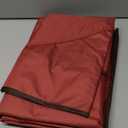 Grill Gazebo Replacement Canopy Roof  Hugline 5x8 Outdoor Grill Shelter Canopy Top Double Tiered BBQ Tent Cover Fit for Model L-GG001PST-F (Burgundy)