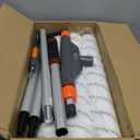 10pcs 12"-18" Adjustable Large Paint Roller Kit: 1-5Ft Aluminum Extension Poles, Brush & Roller Cleaner, Ergonomic Handle, 18" Nylon Covers for Walls,Ceiling,Floors,Interior,Exterior Painting
