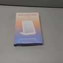 FUNTOUCH Rechargeable Travel Makeup Mirror with 72 Led Lights, Portable Lighted Beauty Mirror, 3 Color Lighting, Dimmable Touch Screen, Tabletop LED Folding Cosmetic Vanity Mirror (White)