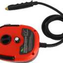 ZJchao Steam Cleaner, 2500W Portable High Temperature Pressurized Steam Cleaning Machine Handheld Steam Cleaner Steam Cleaner for Home with Brush Heads for Kitchen Furniture Bathroom (Red)