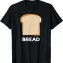 Bread Design Slice of Bread T-Shirt, Size Small