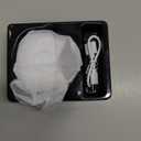 Automatic Electric Nail Clipper with LED Light & 2 Speeds with Nail Scraps Storage, USB Rechargeable Safety Fingernail Trimmer for Baby, Children, Kids, Adult, Seniors and Caregivers, White