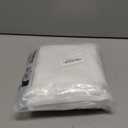 MYSTIC-HOME White Sheer Curtain Panels 72 Inch Length, Light Filtering Window Curtain Drapes Treatment for Living Room, Breathable Rod Pocket Sheer Curtains for Bedroom, 2 Panels, Each 52" Wx72 L