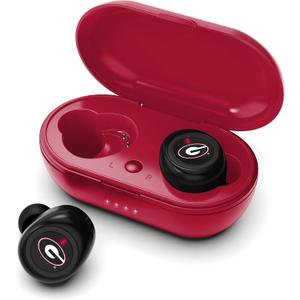 NCAA Georgia Bulldogs True Wireless Earbuds, Team Color