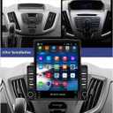 9.7" Android 13 Car Stereo for Ford Transit 2013-2019, for Ford Transit Custom 2014-2019 Double Din Touchscreen Radio with w/Carplay & Android Auto Bluetooth WiFi GPS Navigation AHD Camera Mic, 2+32G